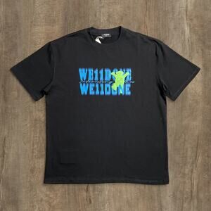 We11done Black T-Shirt